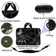 thumbnail image 3 of LSS 17-17.3 inch Neoprene Laptop Sleeve Bag Carrying Case with Handle and Strap - Red Eye Dark Ghost Zhombie Skull, 3 of 3