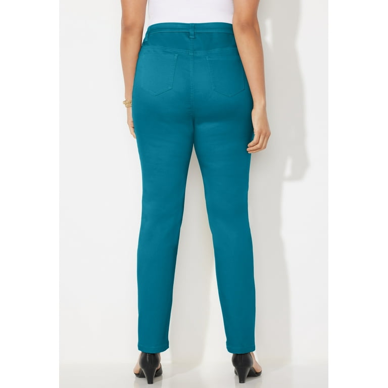 Catherines Women s Plus Size Sateen Stretch Pant