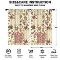 thumbnail image 2 of Blackout Kids Curtains,Pioneer Flower Floral Print Pattern Childrens Insulated Curtains Set Of 2,Bedroom Essentials,Toddler Room Decor 52"x84", 2 of 5