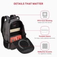 thumbnail image 3 of Mochila para portátil SwissGear 1900 Scansmart TSA 17 pulgadas Sting Grey, 3 of 8