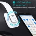 thumbnail image 3 of Auriculares Bluetooth August EP636 Inalámbricos con Micrófono NFC Blanco, 3 of 3