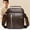 Brown_Free Size, variant on Gnmfd Textured Leather Shoulder Crossbody Bag with Adjustable Strap, Lightweight Spacious Handbag, Multiple Compartments for Travel Work Daily Essentials, Fashionable Everyday Organizer