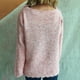 thumbnail image 3 of Ailaofu Womens Wool Blend Embroidery Floral Oversized Fit Sweater Trendy 2025, 3 of 6