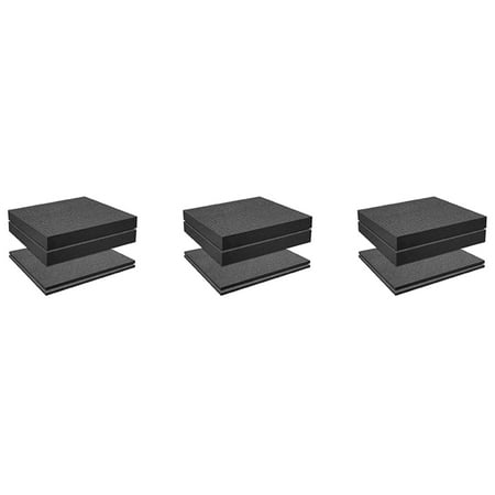 

Grid Foam Cube-Foam 6 Pieces 300x300x50mm/6 Pieces 300x300x10mm Tool Box Camera Case Foam Case Insert Tool