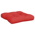 thumbnail image 3 of vidaXL Pallet Cushions 3 pcs Red Fabric, 3 of 5