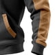 thumbnail image 4 of Ceisia Men's Regular-Fit Hooded Full-Zip Color-Blocked Quilted Hoodie Multi-Style Gift, 4 of 8