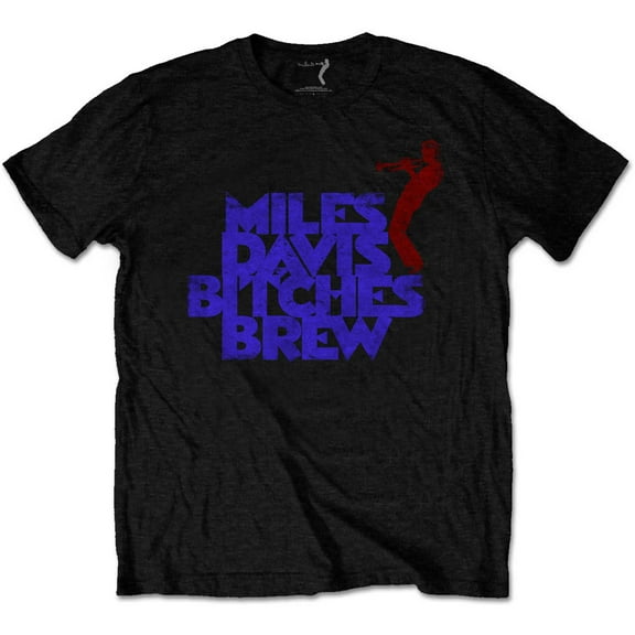 Miles Davis Unisex T-Shirt B Brew Vintage (Small)