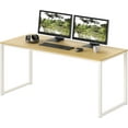 thumbnail image 3 of Commercial-Grade Office Computer Desk  x cm  Silver w/Espresso Top, 3 of 6