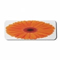 thumbnail image 1 of Orange Computer Mouse Pad, Flower of Gerbera Vivid Petals Close up Image Fresh Garden Botany Spring, Rectangle Non-Slip Rubber Mousepad Large, 31" x 12" Gaming Size, Orange Red Burgundy, by Ambesonne, 1 of 2
