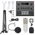 thumbnail image 2 of Microphone,Suspension Kit Condenser Sound And Suspension Live V9 Sound Kit Condenser Set Live Sound Computers And Moweo Set Lit Live Mobil And 800 Suspension Dsfen Ca And 800, 2 of 7