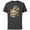 Charcoal, variant on Disney PIXAR Lightyear Emperor Zurg Silhouette - Short Sleeve Cotton T-Shirt for Adults - Customized-Black