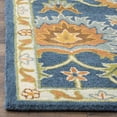 thumbnail image 3 of Safavieh Heritage Sharla Oriental Wool Area Rug, Navy, 6' x 6' Square, 3 of 8
