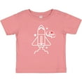 thumbnail image 3 of Inktastic Rocket Ship I Love Space Boys or Girls Baby T-Shirt, 3 of 5