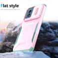 thumbnail image 3 of for Motorola Moto G Play 4G 2024, Luxury Sliding Camera Cover Soft TPU + Hard PC Shockproof Drop Protective Hybrid Stylish Ultra Slim Frosted Anti-slip Grip Case for Moto G Play 4G 2024, Rosegold, 3 of 7