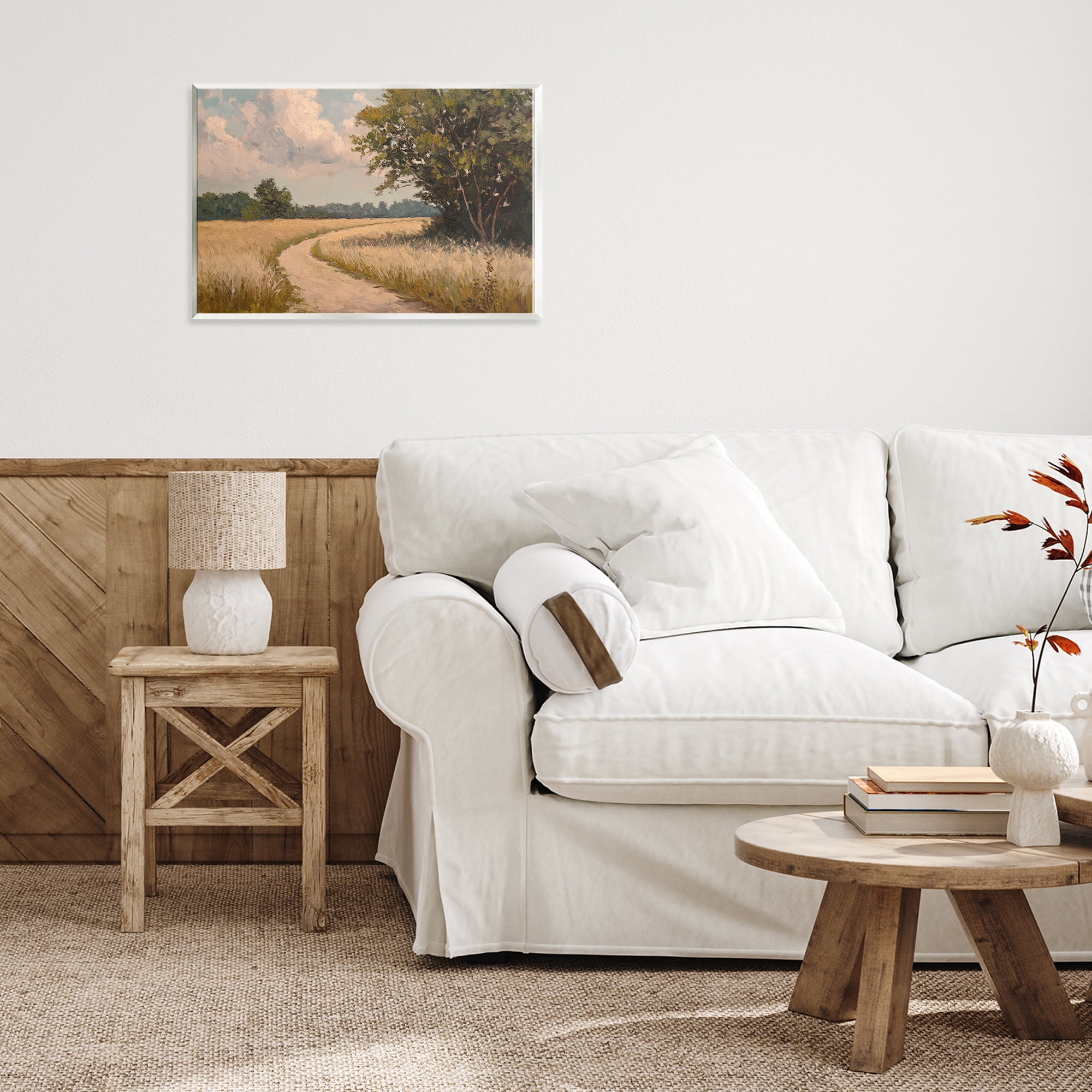 Stupell Industries Peaceful Thinking Path Wall Plaque Art, design by Petal Prints Design