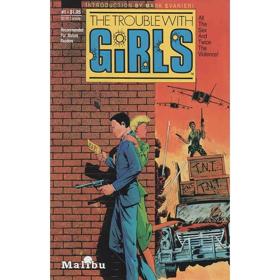 Trouble With Girls, The (Vol. 1) #1 VF ; Malibu Comic Book