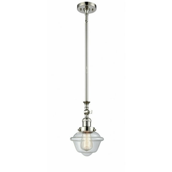 Innovations Lighting - Oxford - 1 Light Stem Hung Tiltable Mini Pendant In