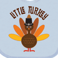 thumbnail image 4 of Inktastic Little Turkey Thanksgiving Boys or Girls Baby Bib, 4 of 4