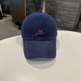 thumbnail image 2 of MEICHEN Solid Color Cotton Baseball Cap for Women Fashion Casual Trucker Hat Outdoor Sports Sun Hat, 2 of 3