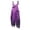 12# Purple, variant on Halloween Jumpsuits for Women Spaghetti Strap Overalls Floral Print Loose Sleeveless Linen Romper