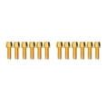 thumbnail image 3 of Greeniant Paquete de 6 tornillos para vástago de bicicleta, perno elevador de manillar de acero inoxidable para bicicleta, accesorios de mantenimiento, Oro M6 2piezas Greeniant CBP471067, 3 of 5