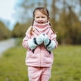 thumbnail image 5 of JAN & JUL Girls' Active Outdoor Fleece Hoodie with Zipper for Kids (Dusty Pink, Size 10Y), 5 of 5