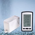 thumbnail image 2 of Rain Weather Station Meter Temperature Meter Digital Wireless Rain Gauge, 2 of 5