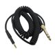 thumbnail image 3 of Reliable 6.35mm Jack Spring Headphone Cable For Sennheiser Hd6dj Mix Hd8 Hd7, 3 of 4