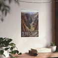 thumbnail image 3 of ELNEIT - Black Canyon National Park Poster, Unframed Matte Paper, S02, 3 of 4