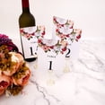 thumbnail image 4 of Tarjeta de número de mesa de 9,5x14,5 cm, Decoración rústica con soporte en forma de corazón, recuerdo de fiesta de boda, 4 of 4