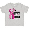 thumbnail image 3 of Inktastic Breast Cancer Awareness I Support My Nana with Pink Ribbon Boys or Girls Baby T-Shirt, 3 of 5