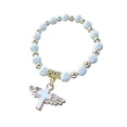 thumbnail image 4 of Pulsera con ,Pulsera Ángel Niña,Pulsera de redondas Favor de fiesta Joyas de mano,Pulsera Primera Comunión dedicatoria regalo,Pulsera Bautizo Iglesia jinwen Pulsera con cuentas, 4 of 7