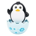 thumbnail image 2 of Cartoon Tumbler Doll Roly-Poly Toy Rattles for Kids Development Toys penguin, 2 of 8