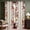 Hannah Beige, variant on Lora Floral Curtains for Bedroom Blackout Drapes for Living Room Darkening Fabric Vintage Black Boho Flower Pattern Fall Decor Window Curtains 63 Inches Length 2 Panels with Grommet