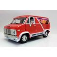 thumbnail image 5 of 1976 Chevy G-Series Van - Good Times Machine, Orange - Acme A1802100 - 1/18 scale Diecast Car, 5 of 10