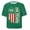 X346 Dark Green, variant on Bysome Kids Girls Tops 4th of July Flag Print Short Sleeve Crew Neck Tops Summer Independence Day Fashion Girls Tees Size 5-6 Years Beige