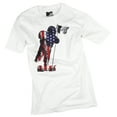thumbnail image 2 of MTV Men's Music Television American USA Flag Astronaut Adult T-Shirt Tee, 2 of 5