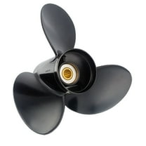 Solas 4511-153-21 Amita 3-E Plus Aluminum 3, Blade Boat Propeller, RH, 15.3 In. Diameter x 21 In. Pitch x 15, Spline