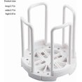 thumbnail image 2 of Creative Retractable Plastic Kitchen Tray and Bowl Storage Rack Finishing Multifunctional draining Bowl Table top dishwashing Rack, 2 of 4