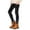 a#44Black86, variant on Kids Girls Thermal Leggings Winter Base Layer Pants With Cute Heart Leopard Print Designs Soft Warm Fuzzy Tights For Cold Weather Outdoor Activities Boho Trousers