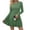 Green, variant on Tqcoqu Sweater Dress for Women Fall 2026 Long Sleeve Crew Neck Ribbed Knit Fit and Flare A-Line Dresses