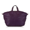 Women Pre-Owned Givenchy Medium Nightingale Satchel Lambskin Leather Purple