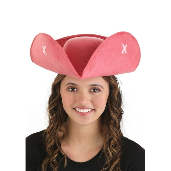Pink Adult Tricorn Hat