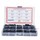 thumbnail image 1 of 380Pcs Self Tapping Screws Kit Black Carbon Steel Round Head Self Drilling Screw Assortment, 1 of 5