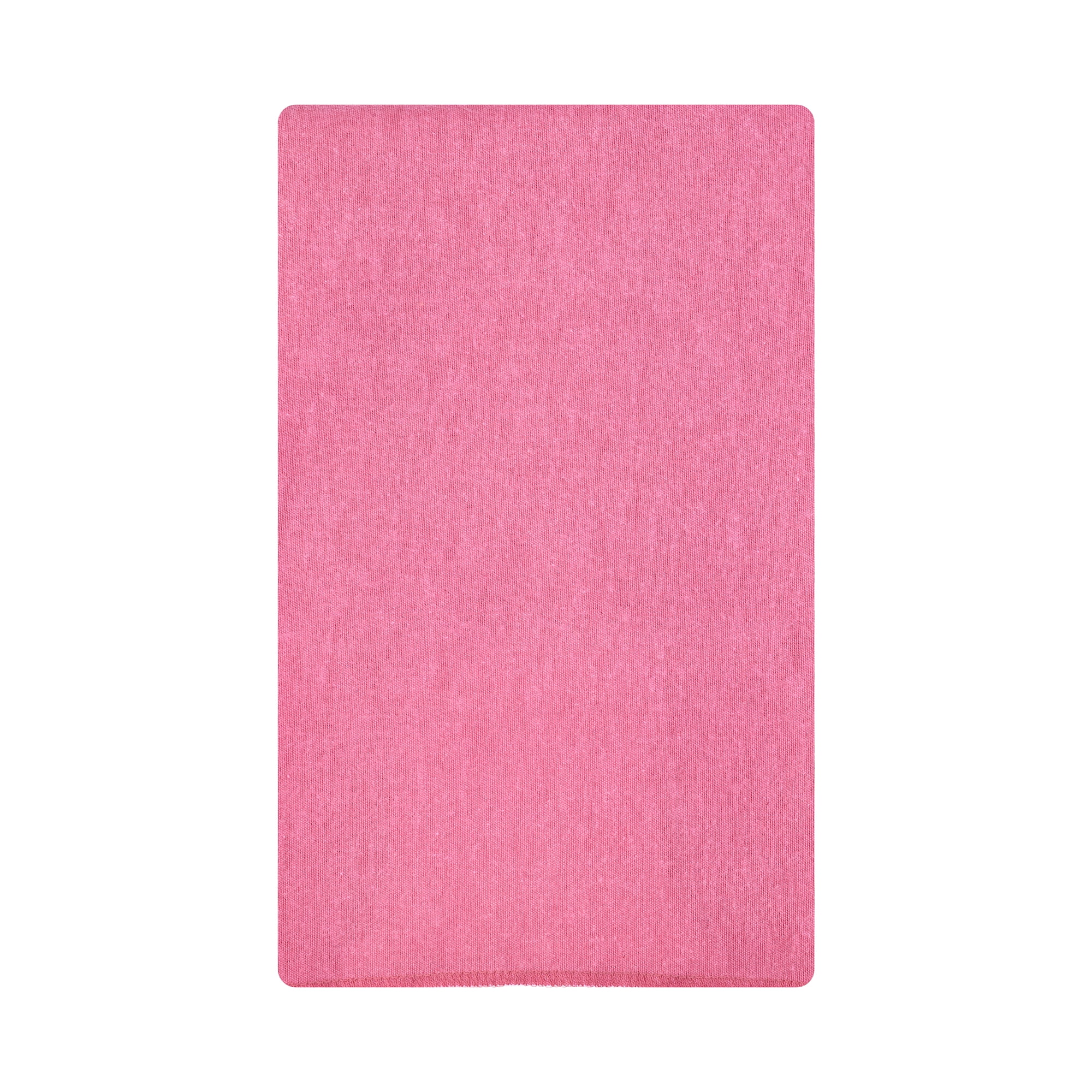Hudson Baby Girl Cotton Polyester Flannel Burp Cloths Bundle, Begonia Pink Floral, One Size