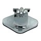 thumbnail image 4 of Placa base del soporte de montaje en la pierna del tambor, piezas de reemplazo universal fácil de instalar abrazadera profesional, hardware de soporte Estilo a, 4 of 8