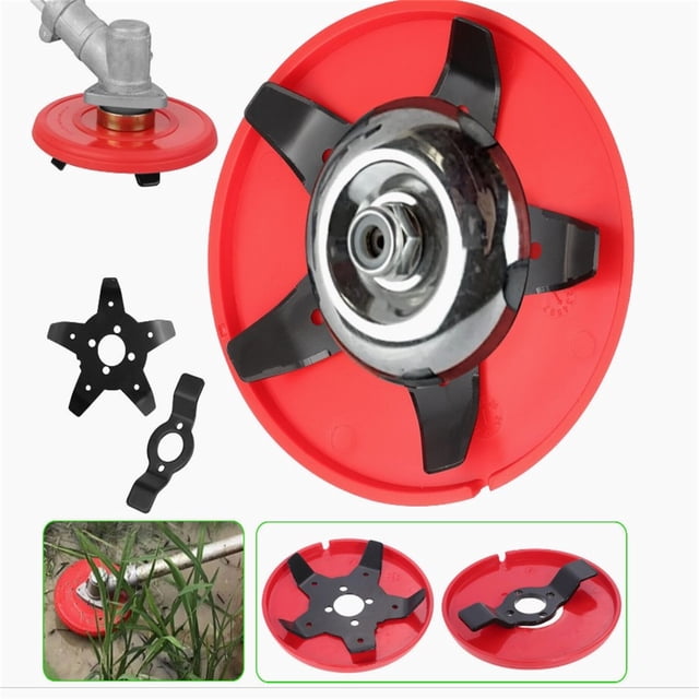Mower Trimmer 5.5 In Diameter High Hardness Mower Grass Eater Cutter Blades Trimmers Courtyards Tools Suitable For Paddy Fields Swamps Dry Lands