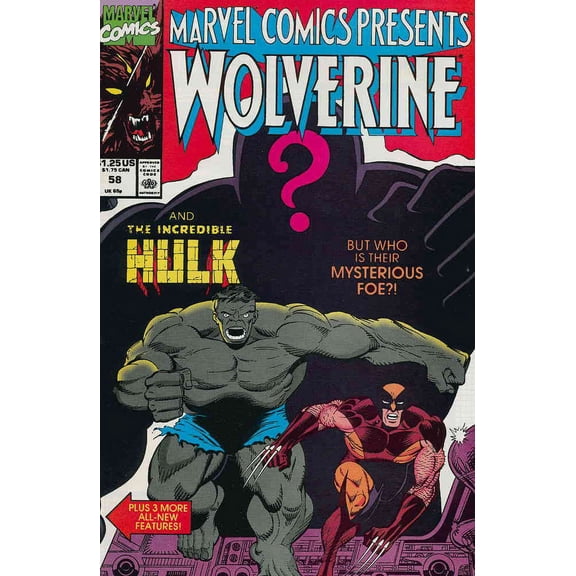 Marvel Comics Presents #58 VF ; Marvel Comic Book