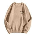 thumbnail image 4 of Valentines Day Love Heart Shirts Women Sweatshirts Long Sleeve Crew Neck Casual Print Trendy Clothes 2026, 4 of 4