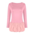 thumbnail image 3 of Vestido de Manga Corta para las Mujeres, Color Sólido Encaje Hasta Cintura Retracta Satén Tenedor Dividido, Cuello Redondo Midi, 3 of 8